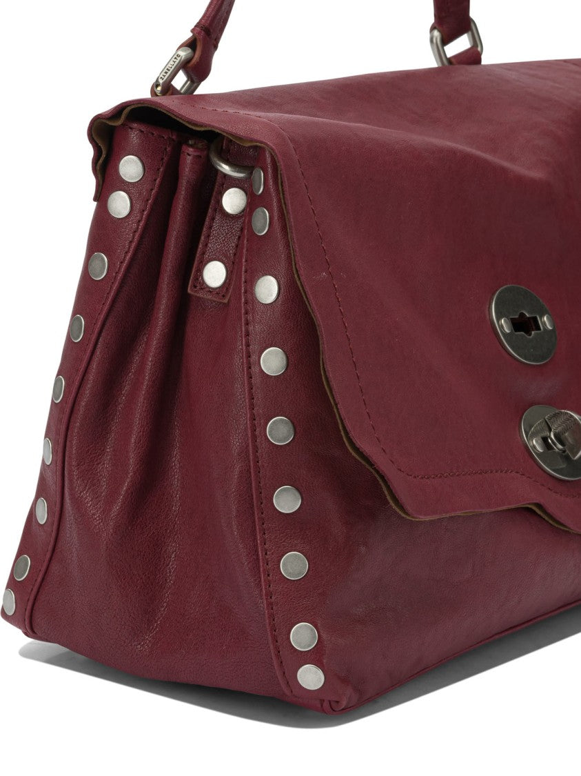 Zanellato Structured Red Cow Leather Handbag