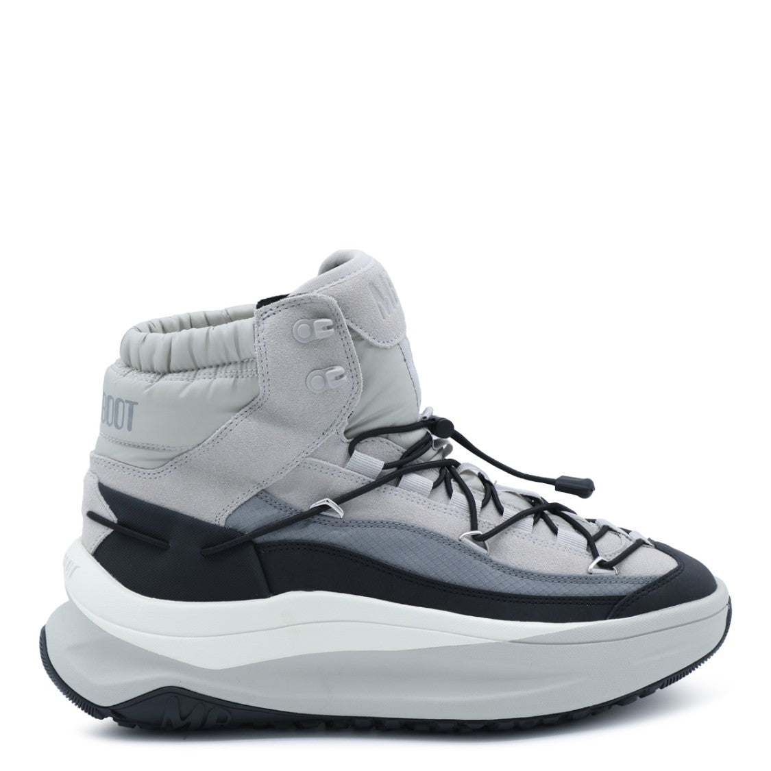 Moon Boot Layered Sculpted Sole High-Top Boots