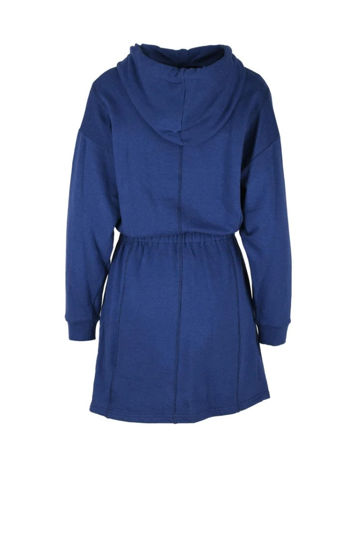 Elisabetta Franchi Sweatshirt Dress - Blue