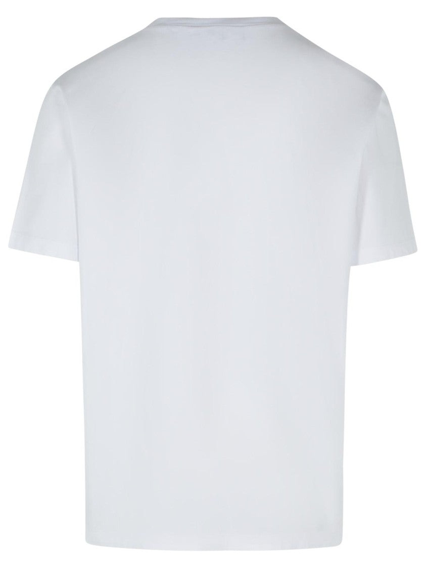 Dsquared2 White Crew Neck Cotton T-Shirt