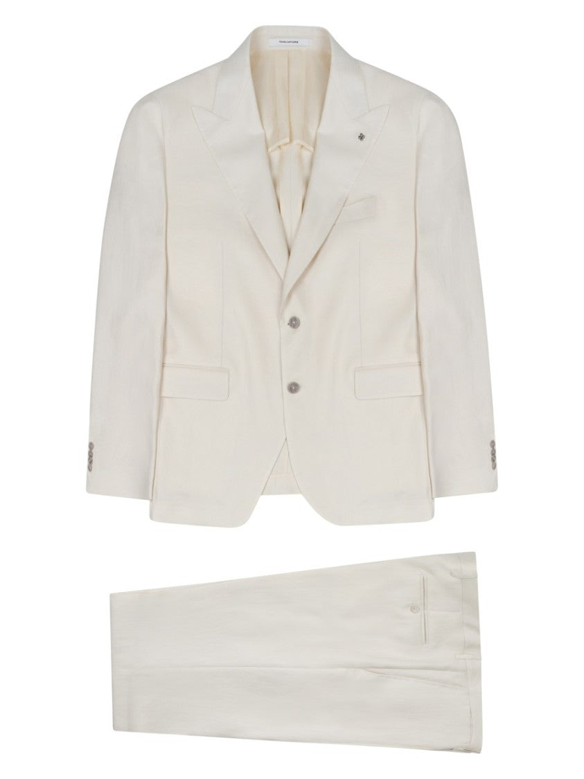 Tagliatore Vesuvio Two-Piece Tailored Linen Suit