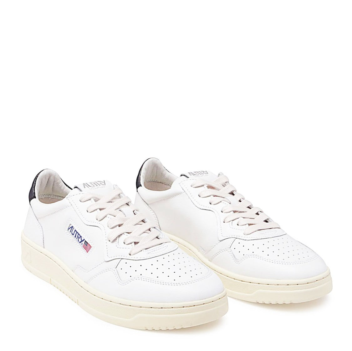 Autry White Leather Medalist Sneakers