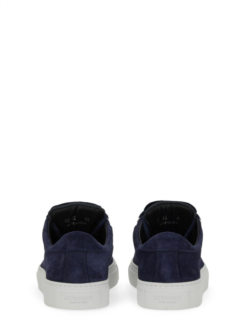 Diemme Navy Marostica Suede Metal Eyelets Sneakers