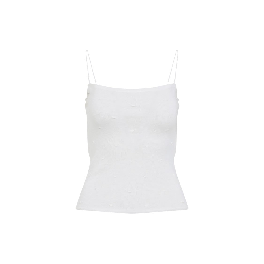 Jacquemus The Plumetis Viscose Top