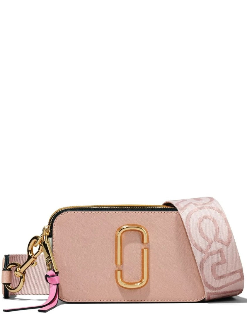 Marc Jacobs Pink Leather Snapshot Shoulder Bag