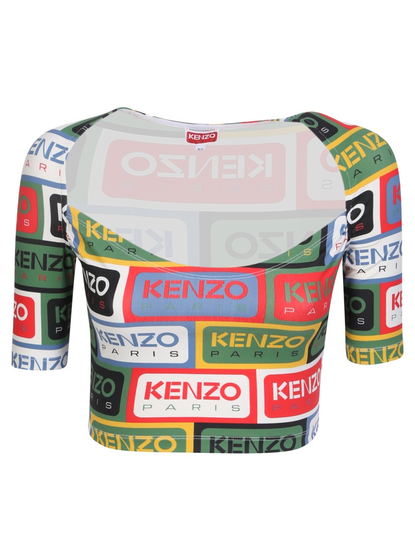 Kenzo Multicolor Short-Sleeved T-Shirts