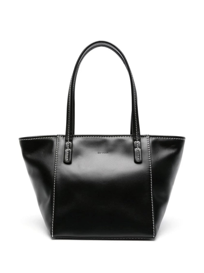 By Far Black Leather Handbag