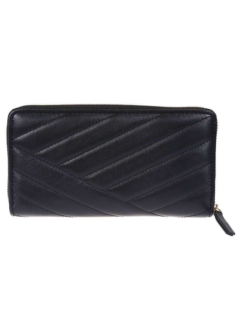 Tory Burch Kira Quilted Leather Zip-Around Wallet