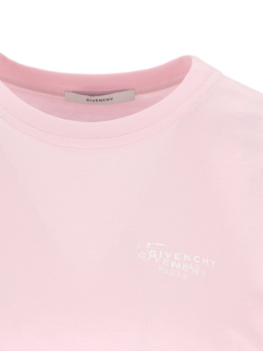 Givenchy Silk And Nylon Lightweight Crew Neck Top