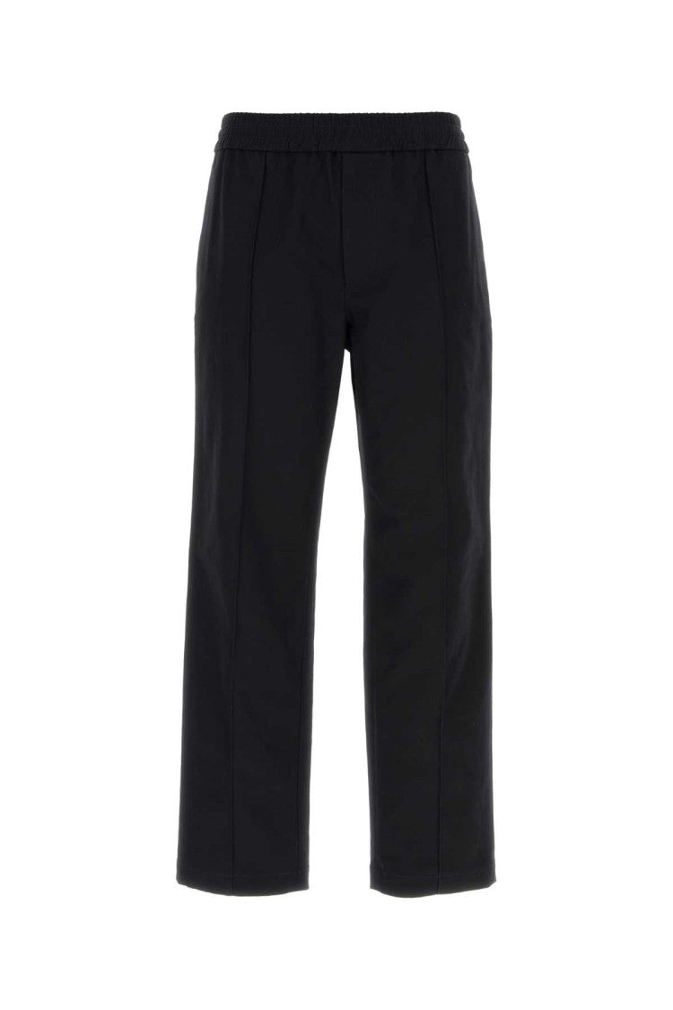 Valentino Garavani Midnight Blue Stretch Cotton Pant