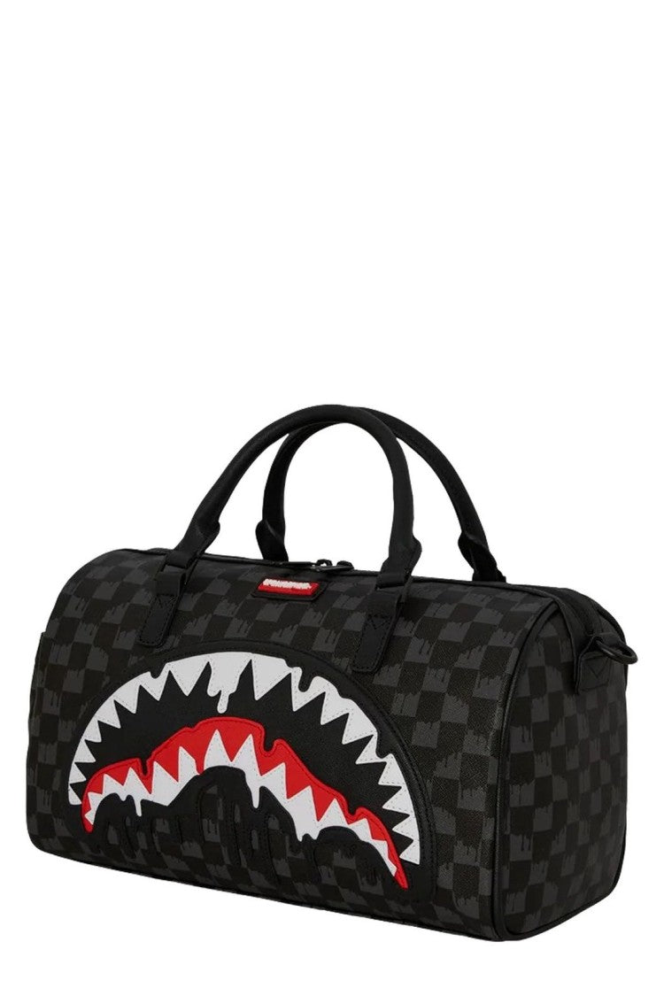 Sprayground Checkerboard Graphic Duffle Bag