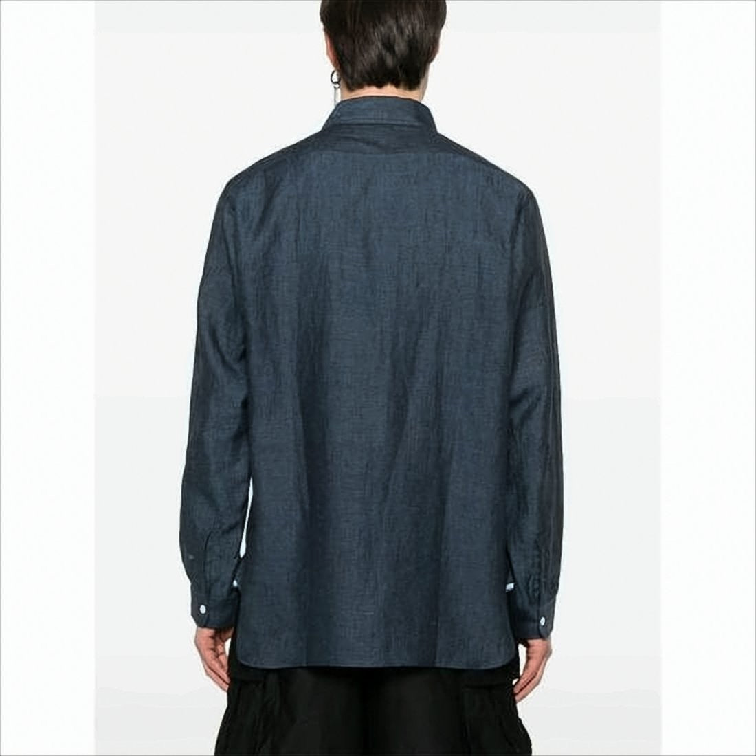 Needles Long Sleeve Casual Shirt With Classic Collar