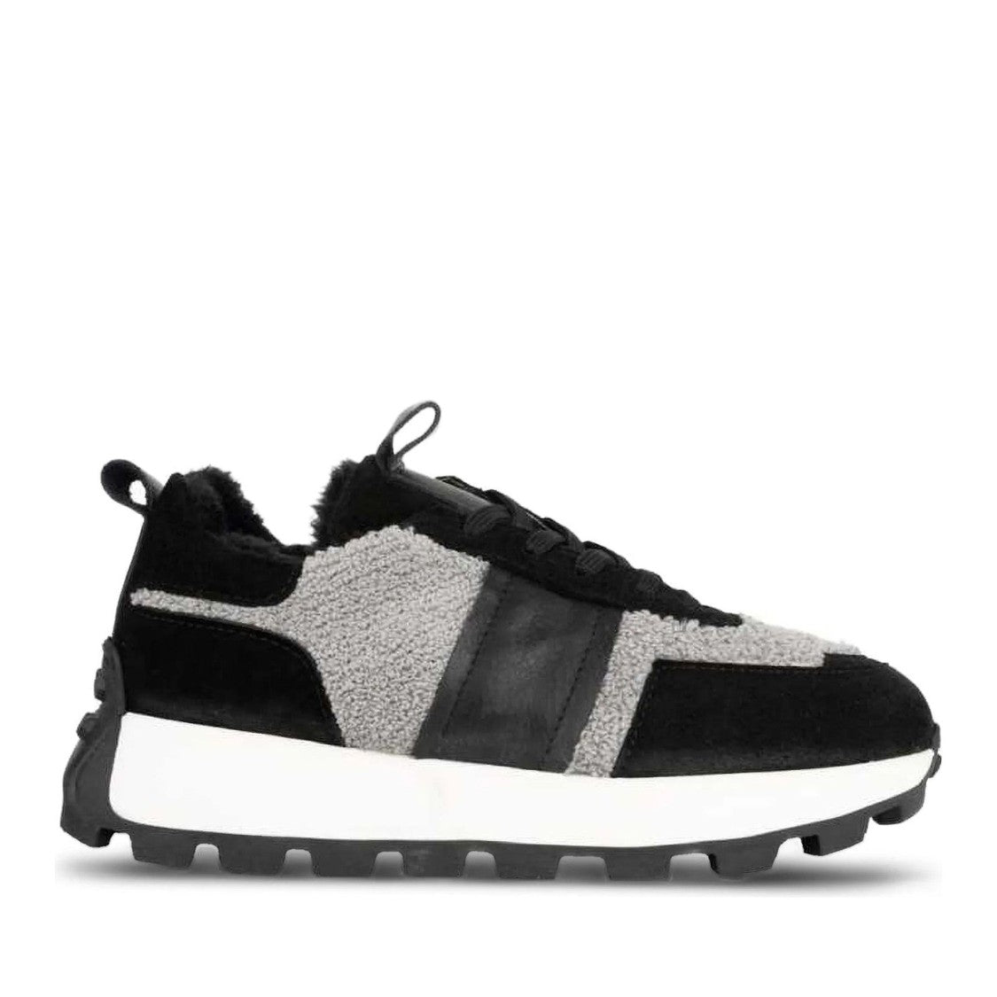 Sergio Moretti Black Suede Sporty Sneakers