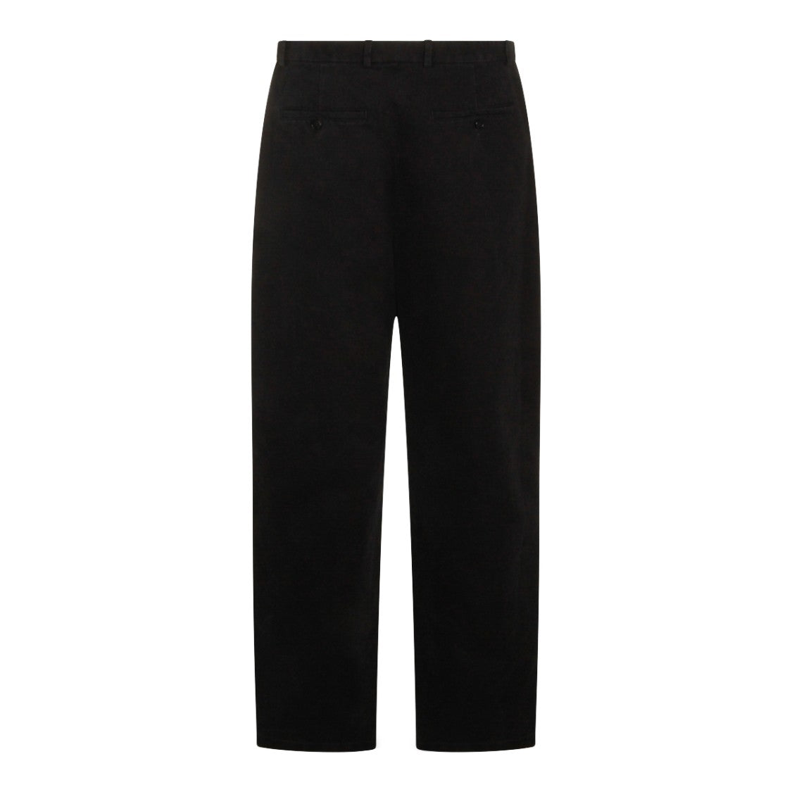 Jil Sander Black Wide-Leg Trousers With Belt Loops And Classic Minimalist Finish