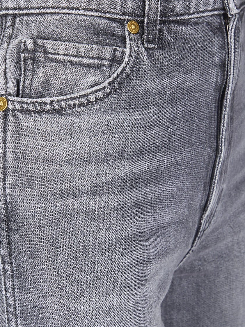 Khaite Blue Danielle High-Waist Five-Pocket Jeans Slim Fit