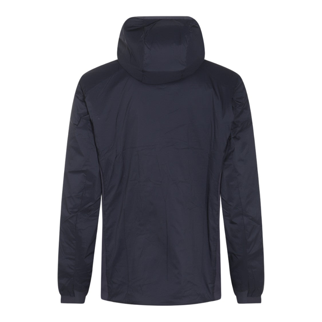Arc'teryx Black Jacket With Fitted Hood And Elastic Cuffs