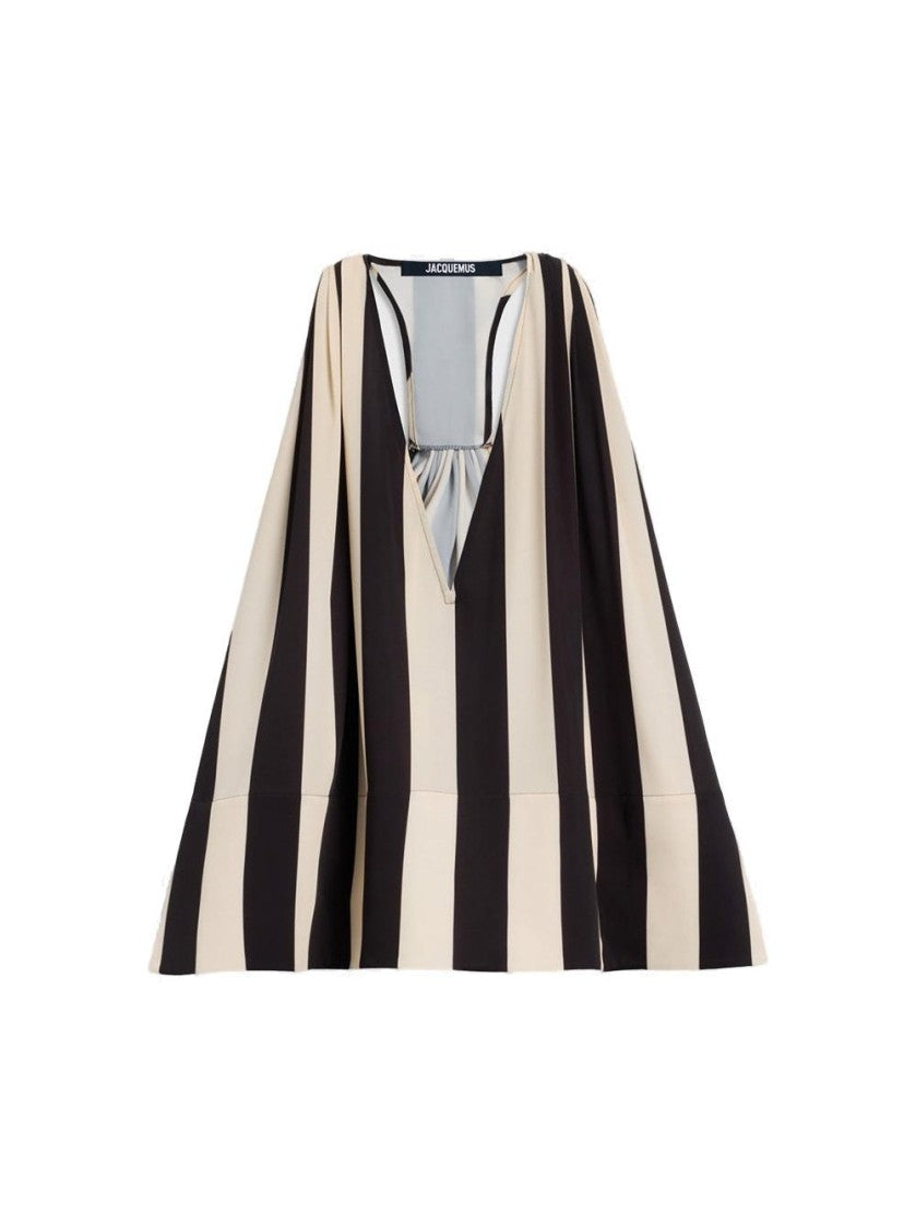 Jacquemus Norma Top Print Sunshade Stripes