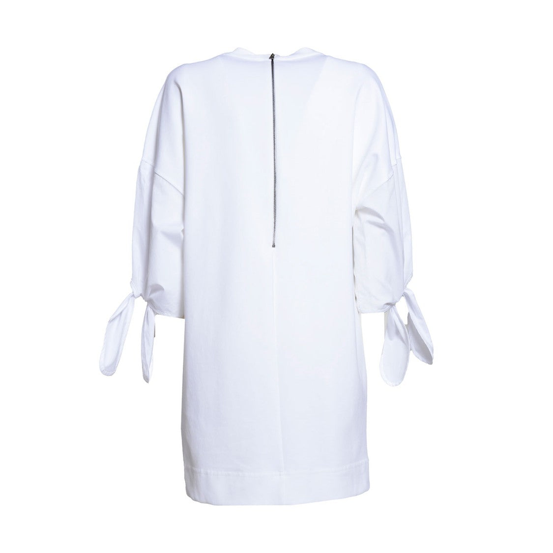Max Mara Short Agora Poplin Dress White