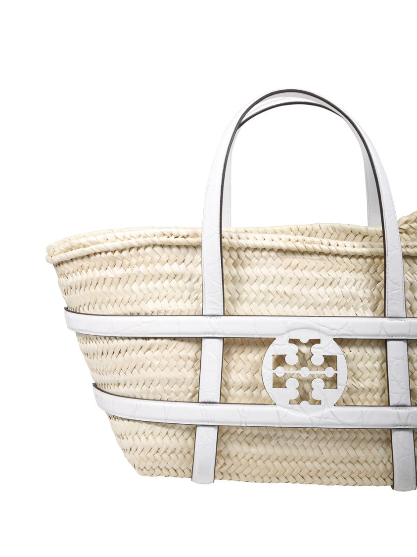 Tory Burch Ella Straw Basket Bag