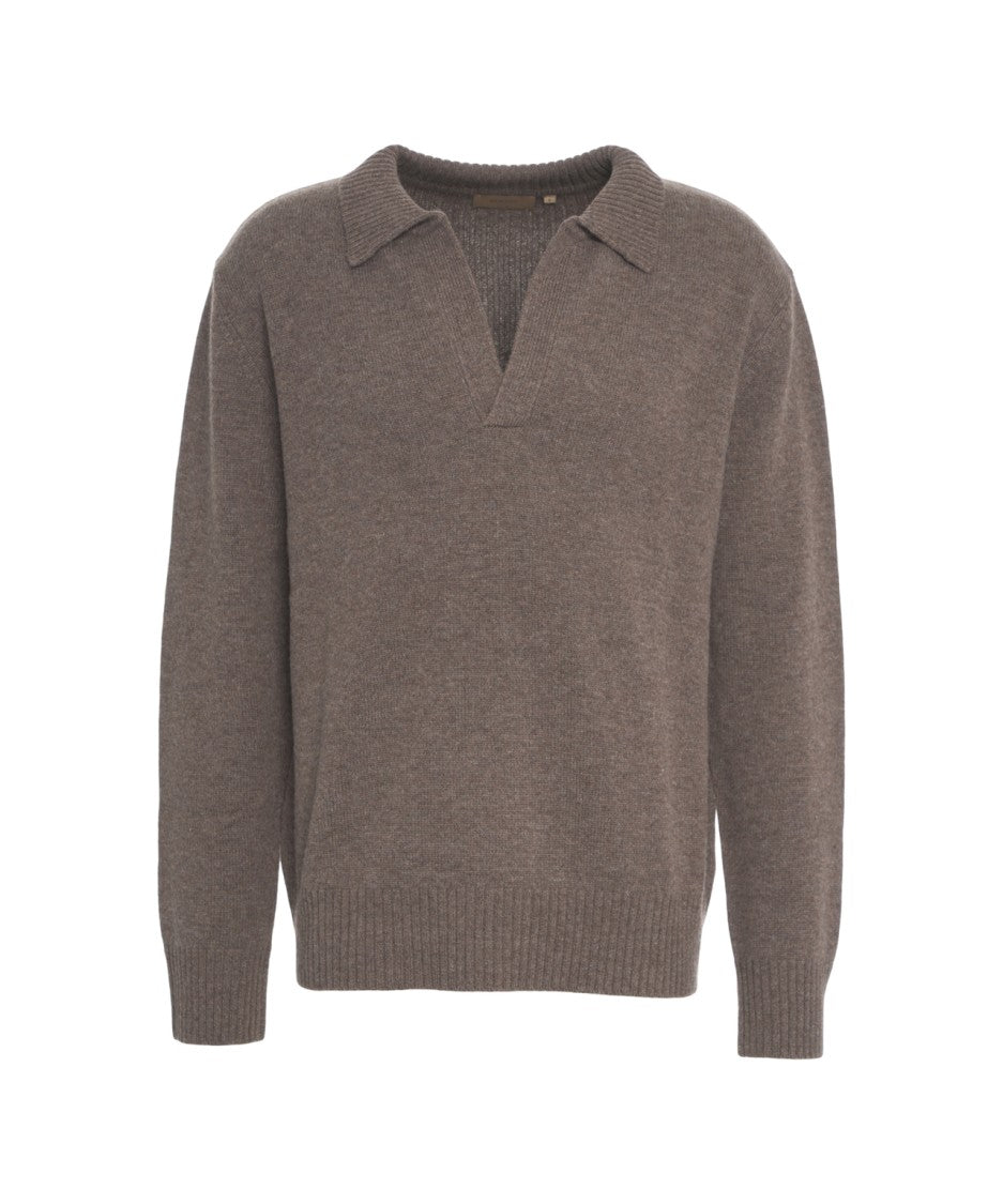 Rue De Tokyo Polo Collar Sweater