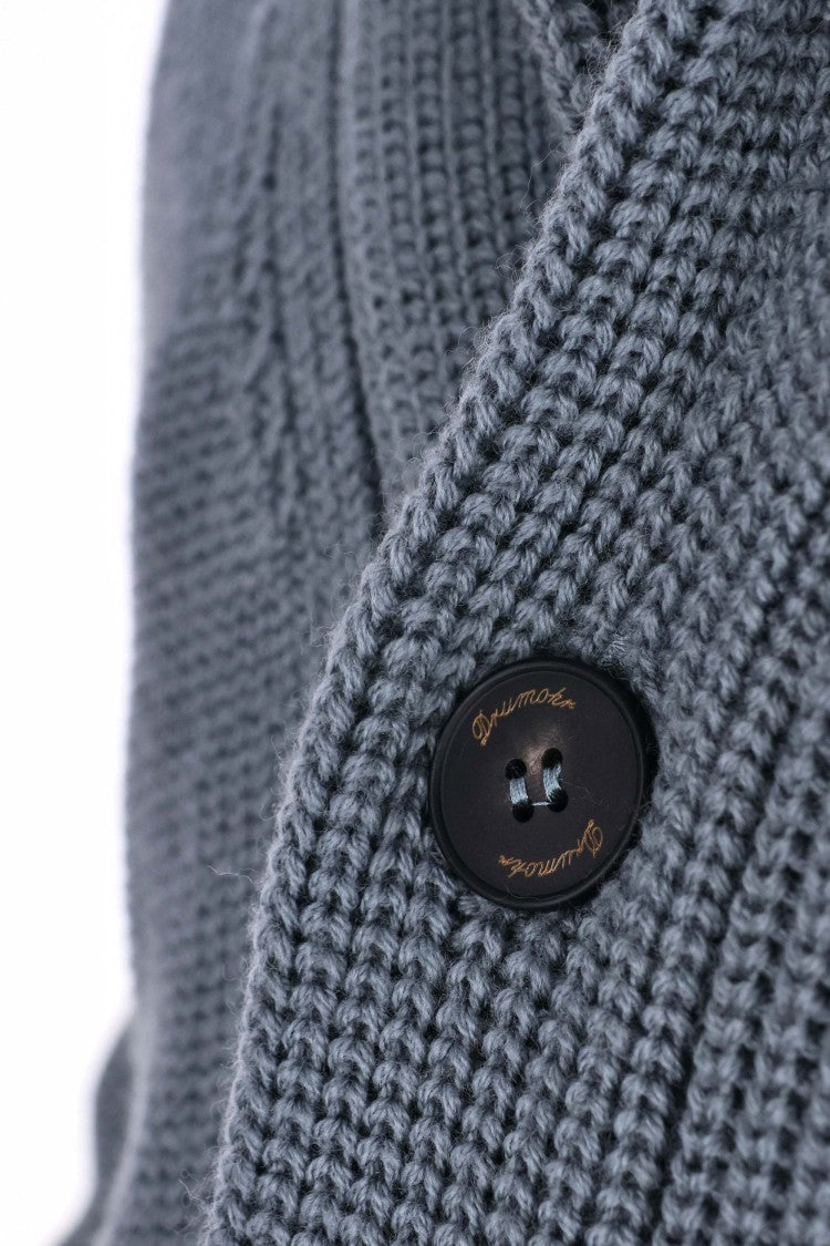 Drumohr Steve Mcqueen Shawl Collar Merino Wool Cardigan