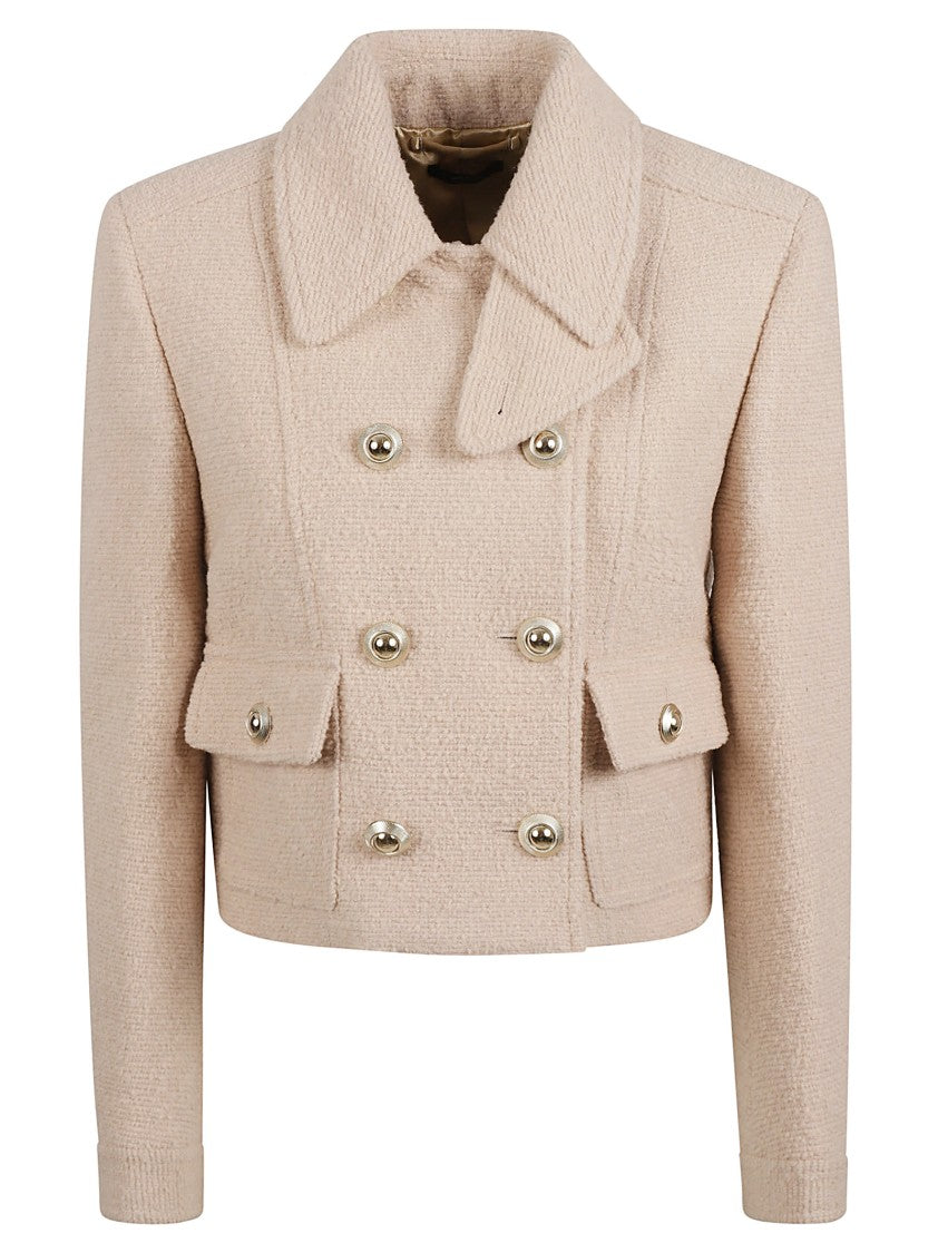 Tom Ford Double-Breasted Jacket With Gold Buttons