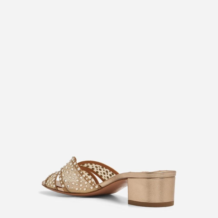 Aquazzura Crystal Lover Mule 35