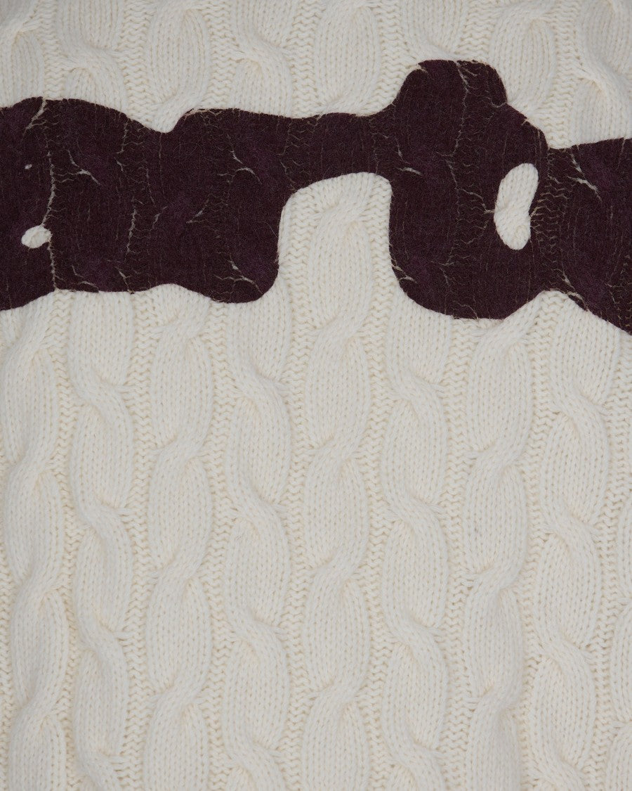 Arte Antwerp Arte Knit Cream Sweatshirt