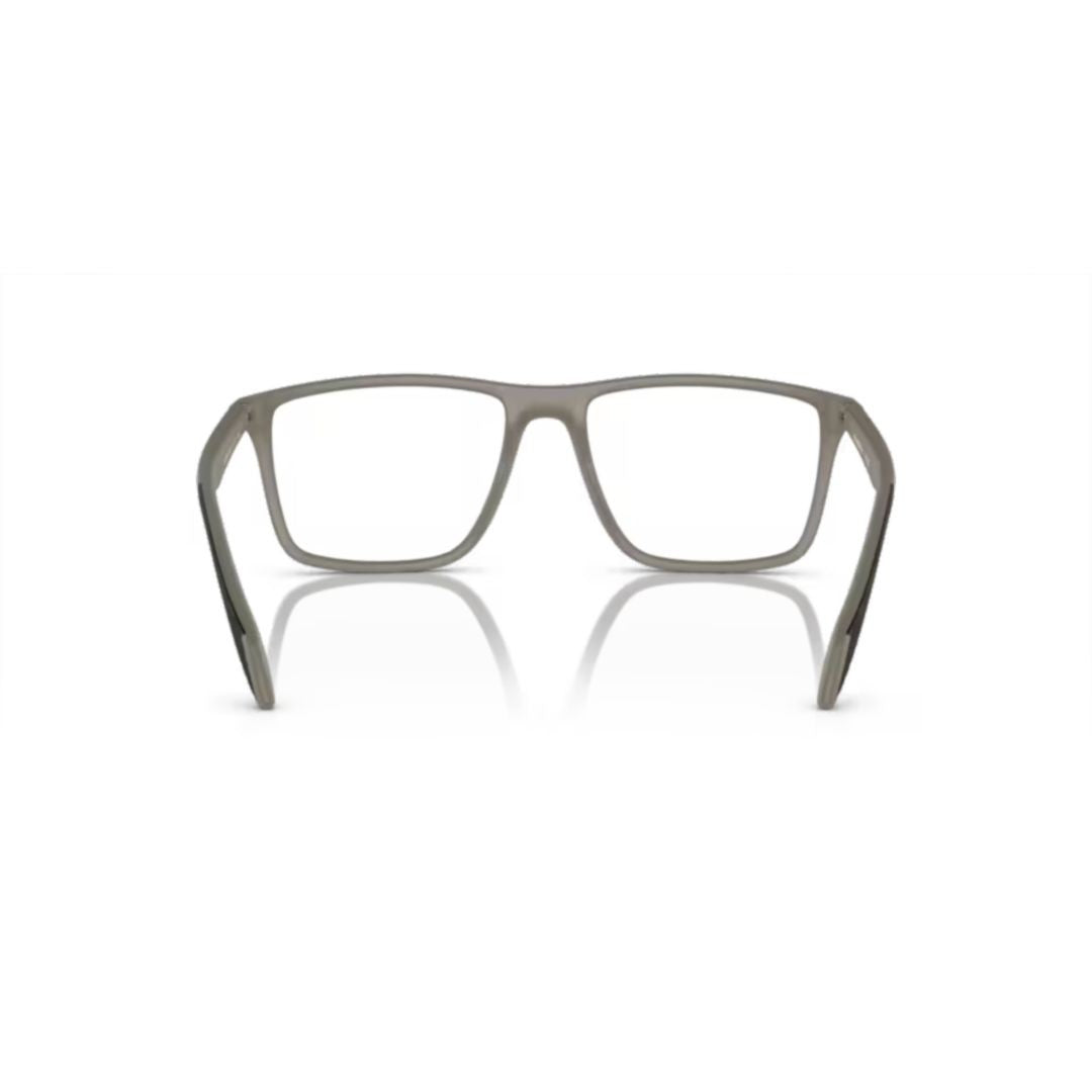 Emporio Armani 3230 Vista Matte Finish Rectangular Eyeglass Frames With Gradient Temples