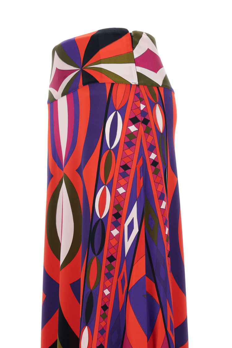 Emilio Pucci Satin Jersey Skirt