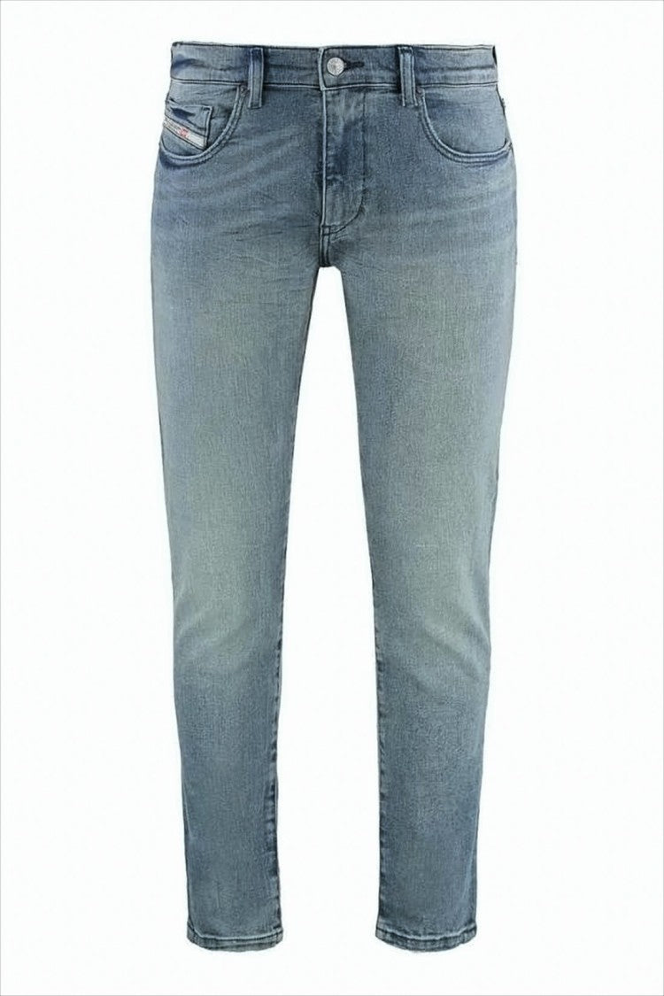 Diesel Mid-Rise Cropped Denim Pants