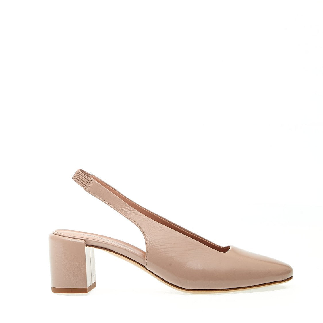 Halmanera Slingback Powder Patent Heel 50Mm