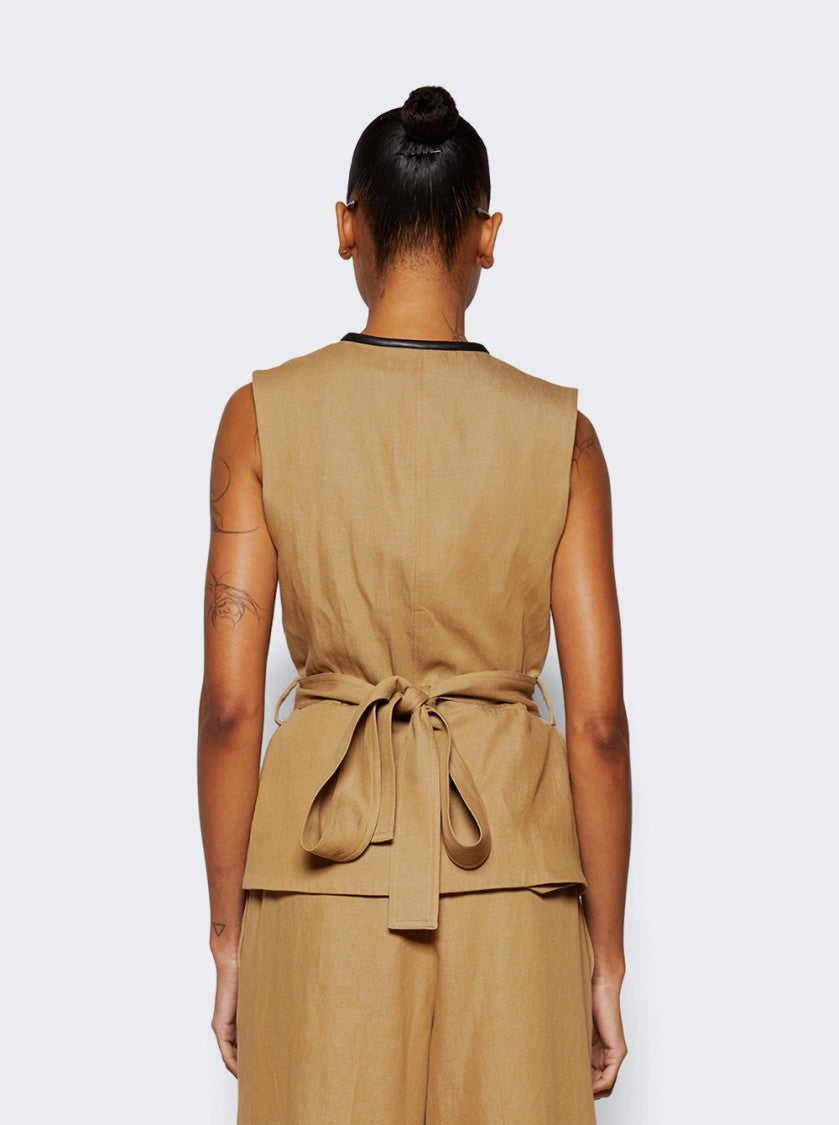 Proenza Schouler Elliot Top Hazelnut