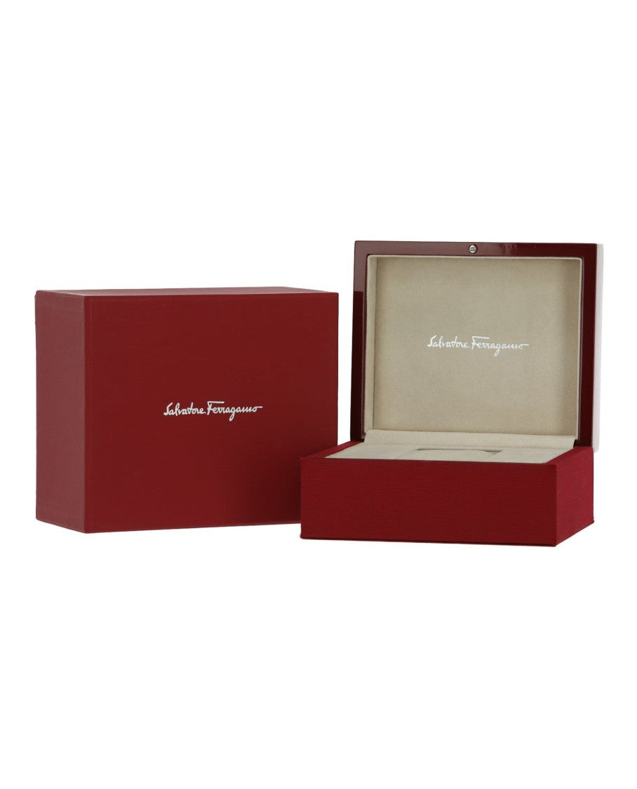 Ferragamo Minuetto Two-Tone Green Dial Watch
