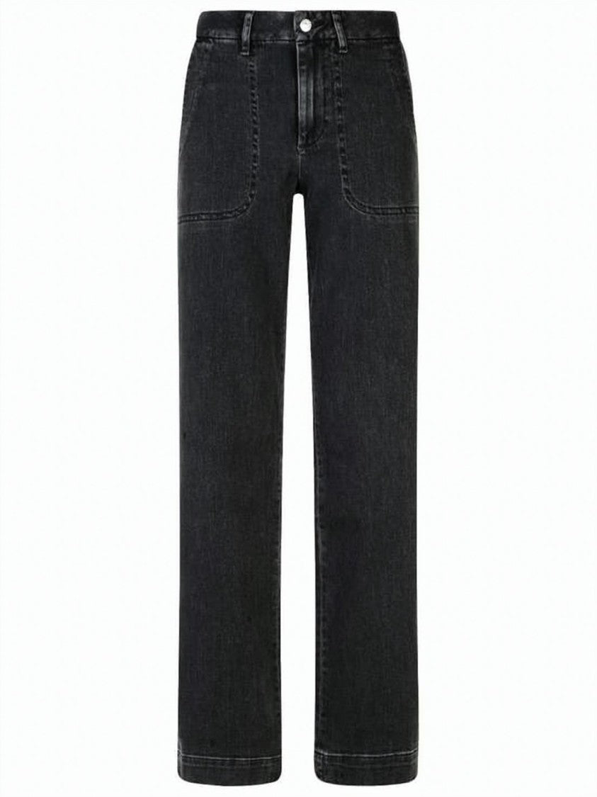 A.P.C. Straight-Leg Denim Pants With Mid-Rise Waist And Distinctive Stitching