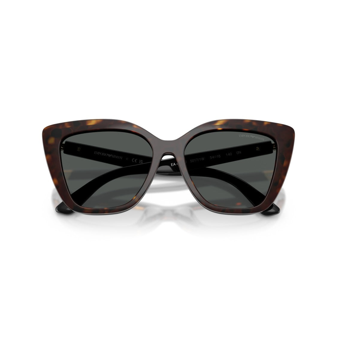 Emporio Armani Bold Cat-Eye Sunglasses And Eyeglasses With Glossy Finish