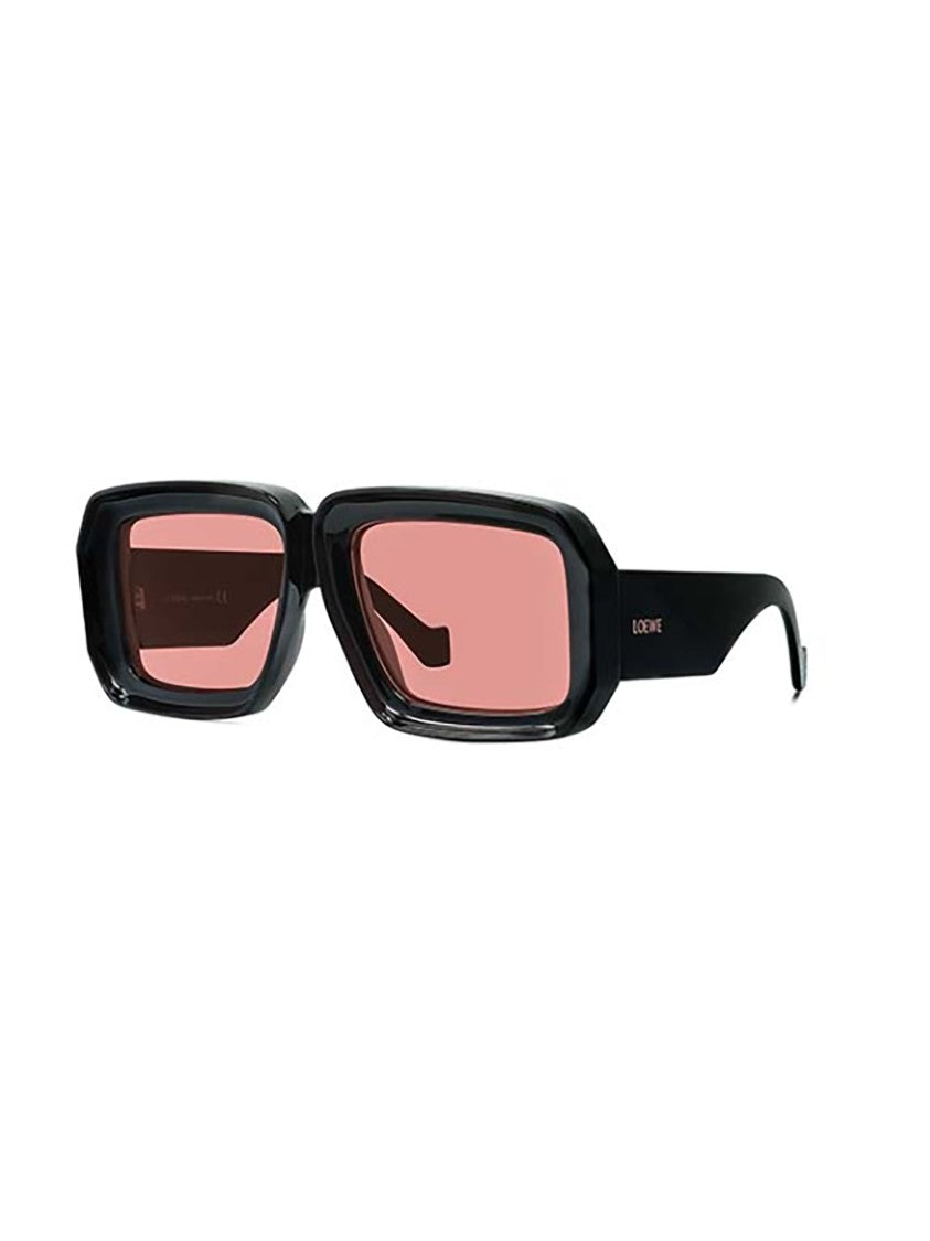 Loewe Black Lw40064u Oversized Square Sunglasses