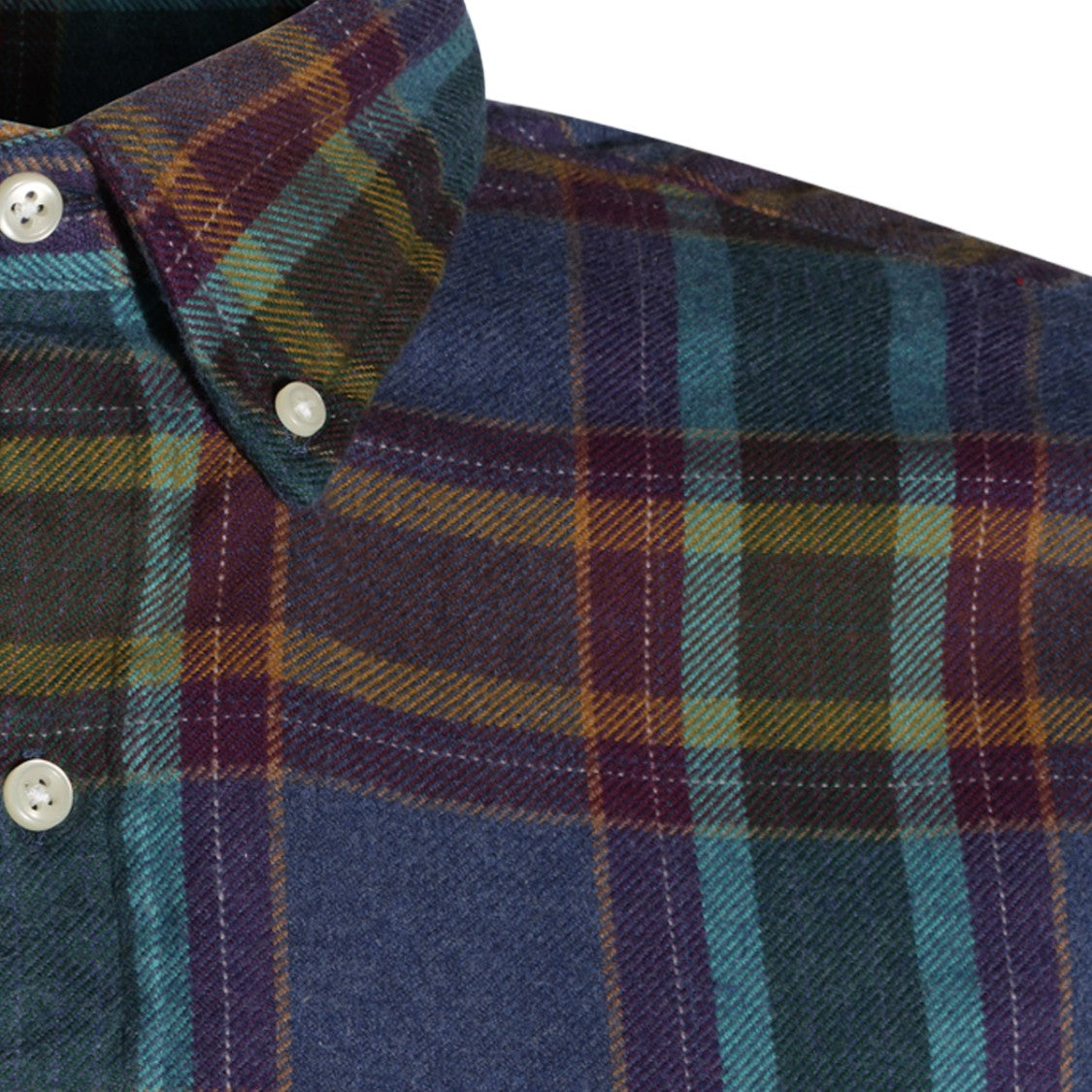 Polo Ralph Lauren Tailored Plaid Long-Sleeve Button-Down Shirt