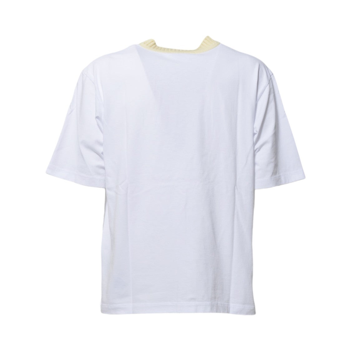 Dsquared2 Drawstring Hem T-Shirt In White Cotton
