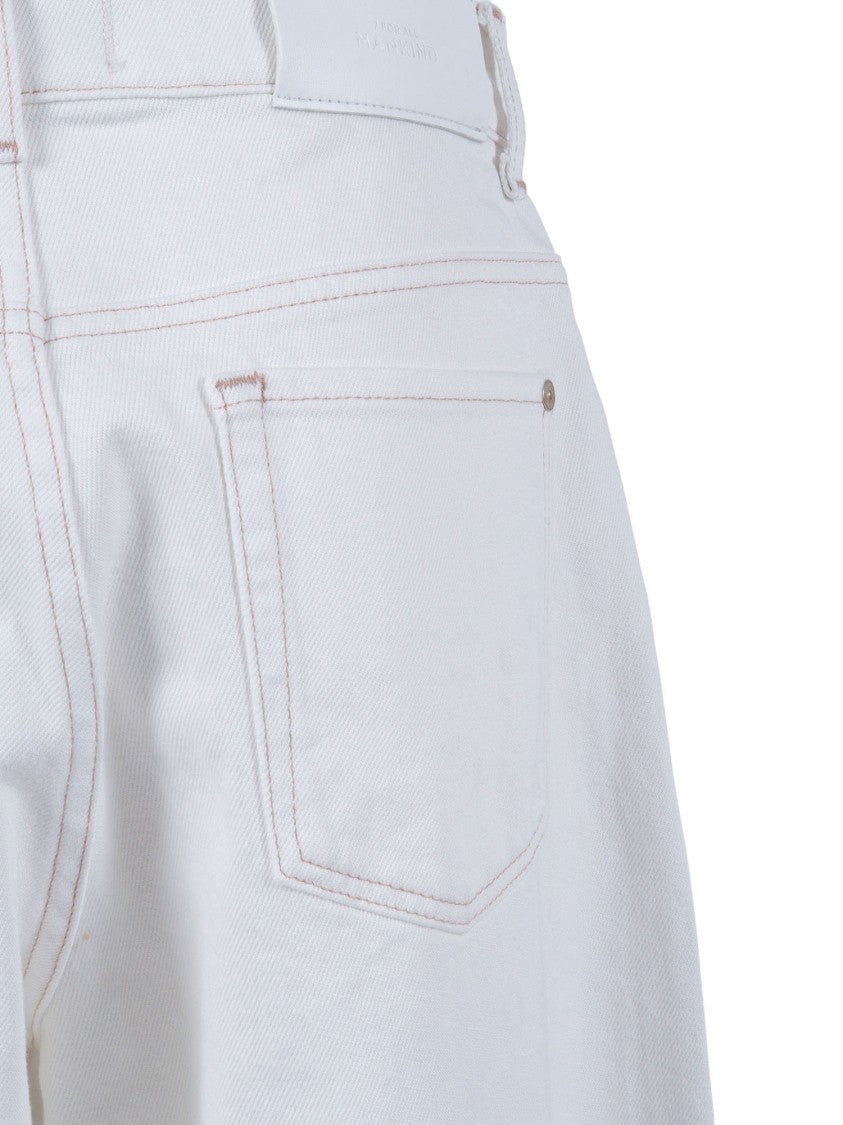 7 For All Mankind Bonnie Curvilinear Wide-Leg Jeans