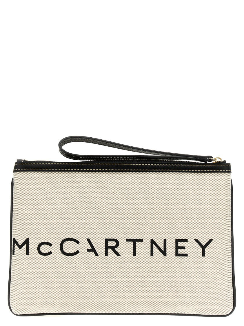 Stella Mccartney Logo Clutch Bag