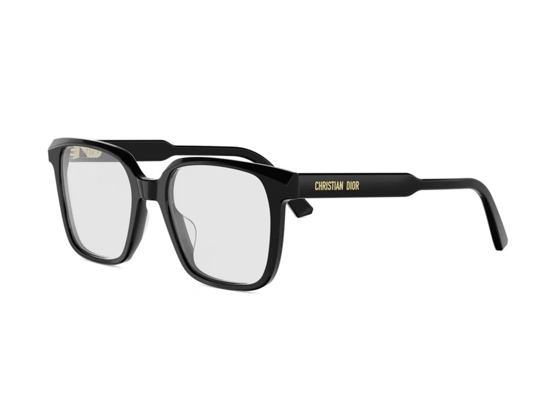 Dior Black Cd50147i Rectangular Acetate Eyeglasses