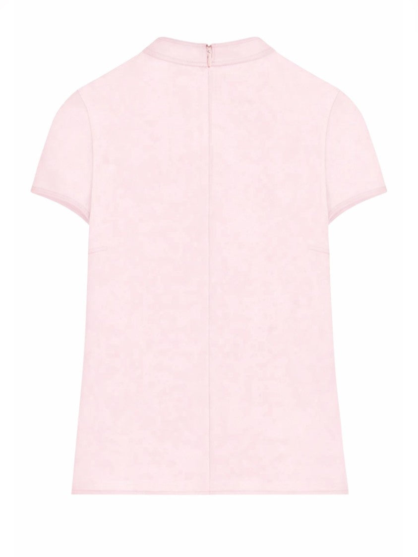 Courrèges Neutrals Heritage High Neck Fitted Top
