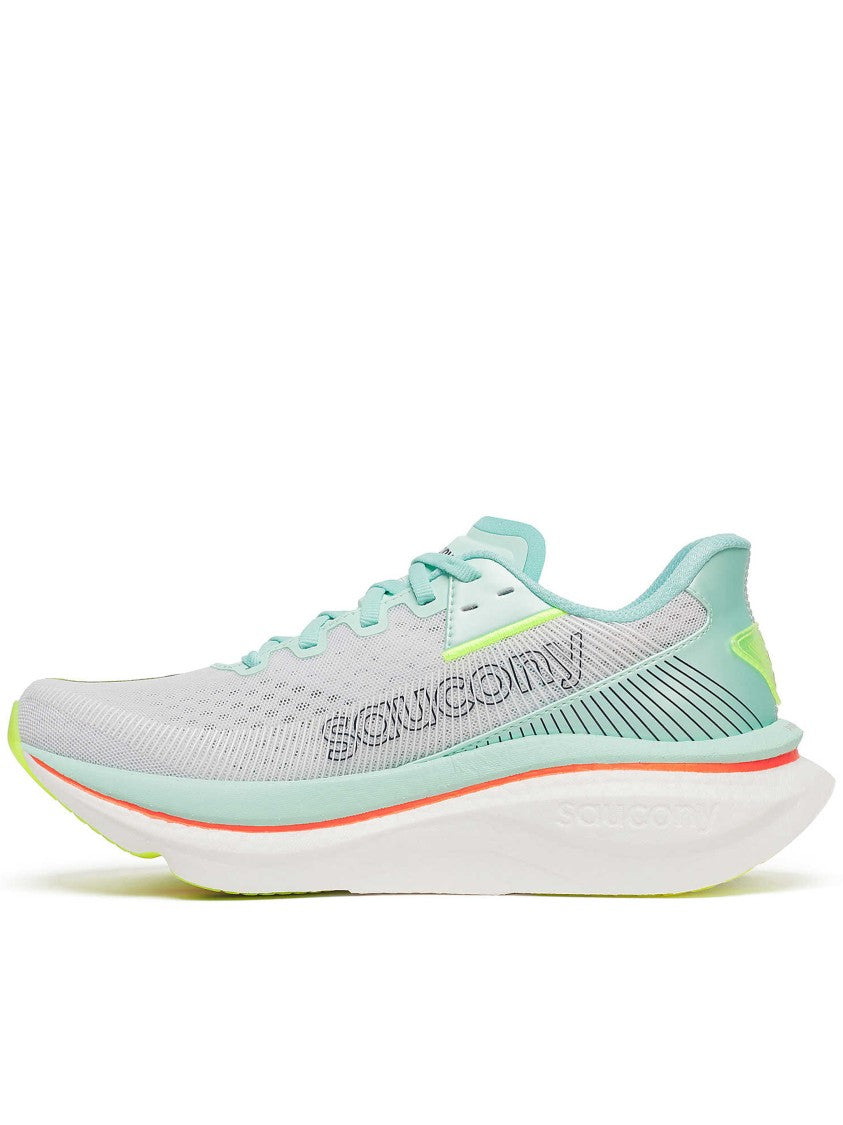 Saucony Breathable Mesh Running Shoe With Cushioned Sole