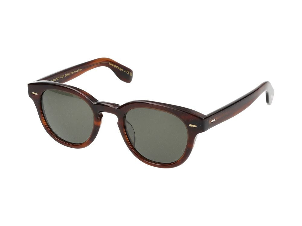 Oliver Peoples Tortoiseshell 0Ov5413su Acetate Round Sunglasses