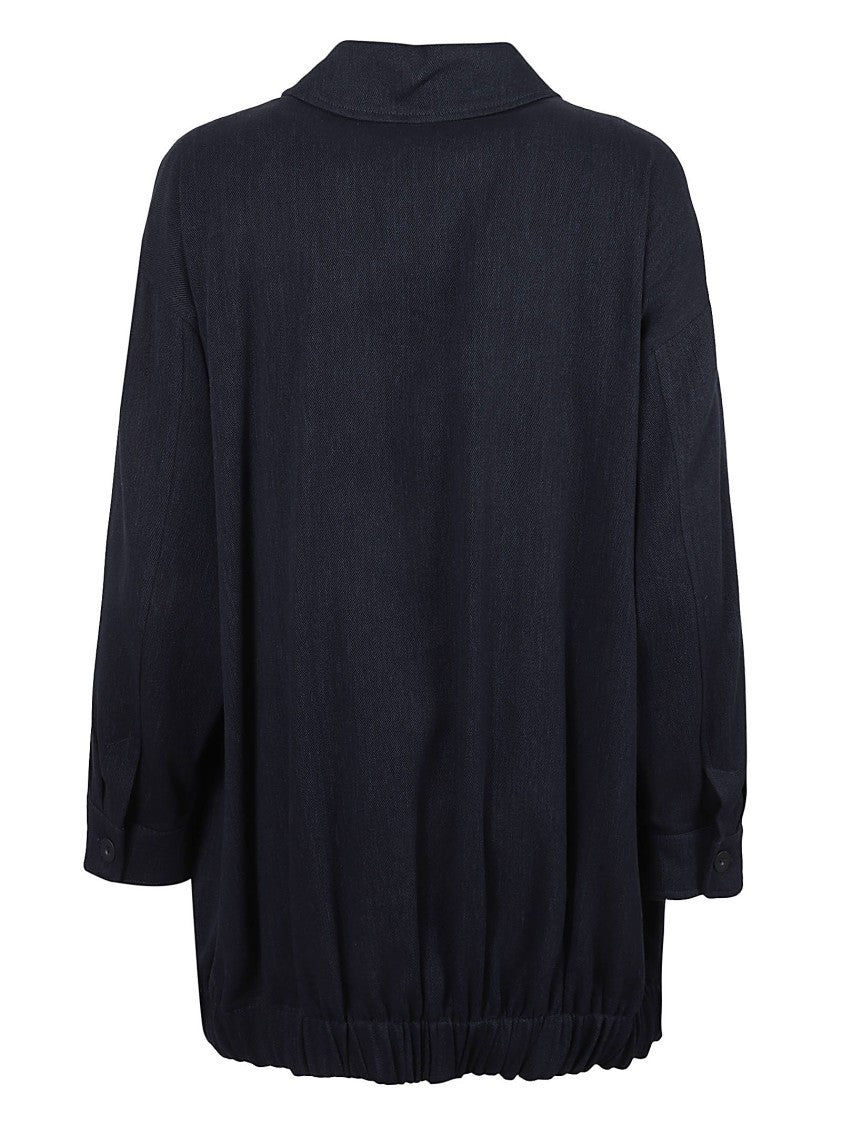 Max Mara Relaxed Fit Blue Jacket