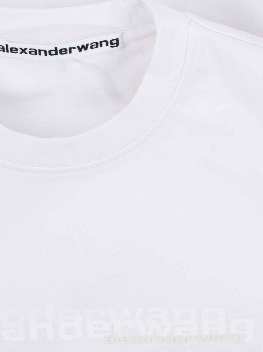Alexander Wang White Crew Neck T-Shirt