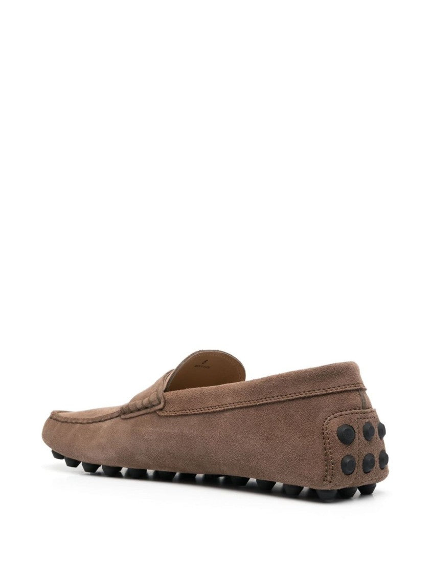 Tod's Contemporary Suede Moccasin Loafer