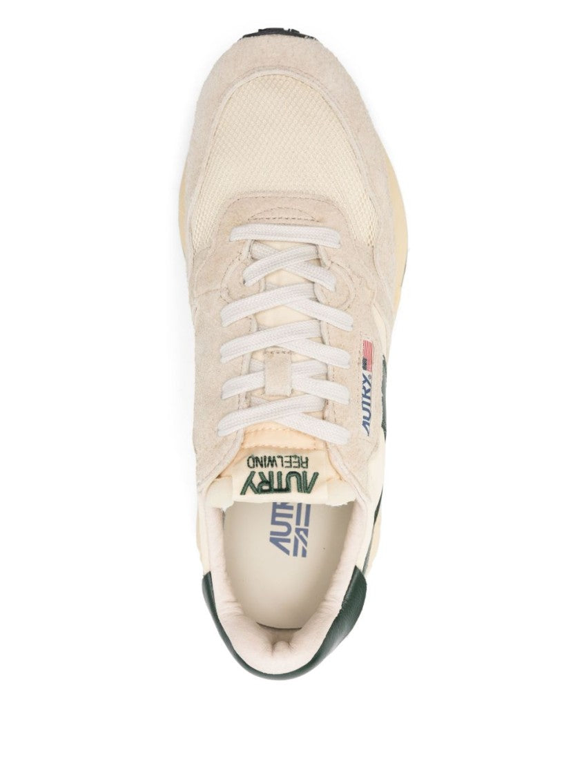 Autry Rubber Sole Sneakers With Appliqué Logo