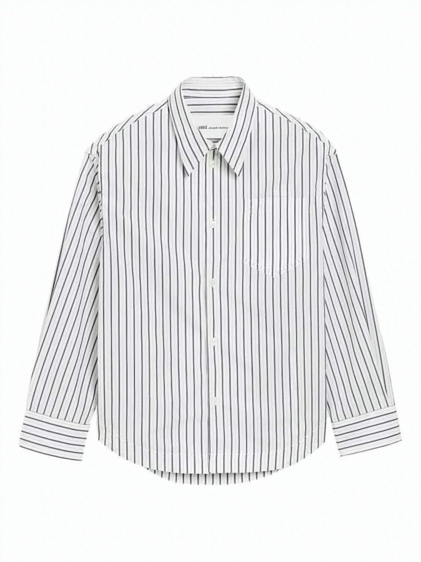 Ami Paris Classic Button-Up Shirt